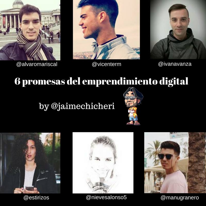 6 promesas del emprendimiento digital by @jaimechicheri